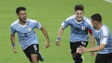 El delantero charr&uacute;a marc&oacute; el tanto con el que la Selecci&oacute;n Uruguaya triunf&oacute; por la m&iacute;nima ante su similar de Paraguay en el Preol&iacute;mpico de la CONMEBOL.