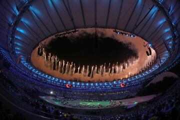 Las fotos más espectaculares de la inauguración de Río 2016