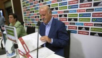 Del Bosque: "Mientras esté aquí me sentiré imprescindible"