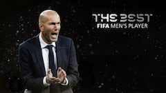Zidane, mejor entrenador FIFA: "Es gracias a estos jugadores"