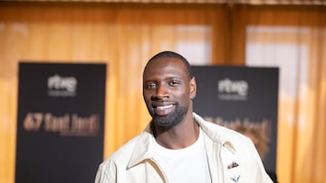 El actor y comediante Omar Sy durante una rueda de prensa previa a la celebración de la gala de entrega de los 67º Premios RNE de Cinematografía, a 25 de abril de 2023, en el Hotel Arts, en Barcelona, Cataluña (España). La 67ª edición de los premios RNE Sant Jordi de Cinematografía ha entregado el Premi d´honor a los actores Susan Sarandon y Omar Sy. Concedidos anualmente por Radio Nacional de España, estos premios son unos de los galardones cinematográficos más antiguos de España y carecen de dotación económica.
25 ABRIL 2023;BARCELONA;CATALUNYA;RNE SANT JORDI DE CINEMATOGRAFIA
Kike Rincón / Europa Press
25/04/2023