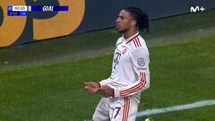 La joya del Bayern mete el gol que sueña todo futbolista: lo que pasa al final es de pasarse el juego