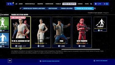 Evento Fortnite y Star Wars El ascenso de Skywalker: fecha, hora y cómo ver en directo online