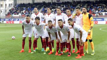 Sevilla: primer equipo español con once extranjeros de inicio