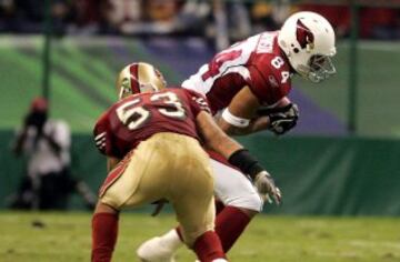 Los Cardenales de Arizona vinieron de atrás y terminaron imponiéndose 31-14 a los 49's de San Francisco, en el último partido que se celebró en el Estadio Azteca