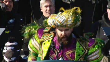Jason Kelce, héroe a perpetuidad de la ciudad de Philadelphia