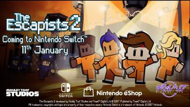 The Escapists 2 saldrá en Nintendo Switch el 11 de enero