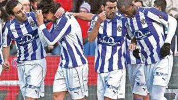 <b>GOLES MUY REPARTIDOS.</b> Hasta 12 jugadores de la plantilla del Valladolid ya han celebrado al menos un gol en la presente Liga.