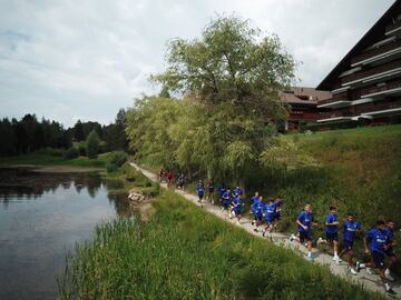 El Valencia continúa su preparación en Suiza