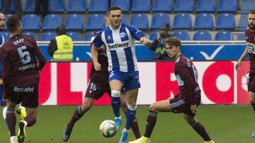 1x1 del Alavés: Lucas Pérez marcó la diferencia