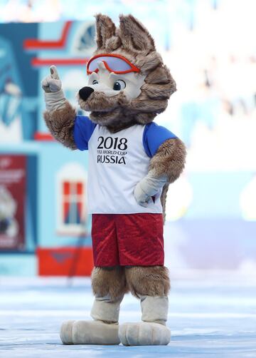 Así fue la ceremonia inaugural de la Copa Confederaciones en San Petersburgo.