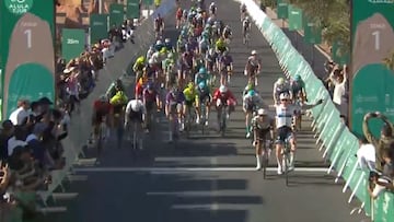 El colombiano quedó cerca de ganar la primera etapa de la competencia. Al final, el belga se impuso por muy poco para ponerse líder de la general.