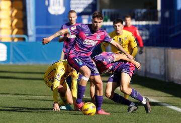 Poveda jugó los últimos minutos del amistoso ante el Alcorcón.