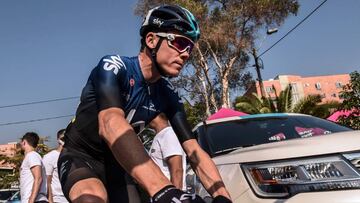 Chris Froome renuncia al UAE Tour por fatiga.