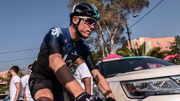 Chris Froome renuncia al UAE Tour por fatiga.
