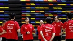 España lucha con la fatiga en Guadalajara