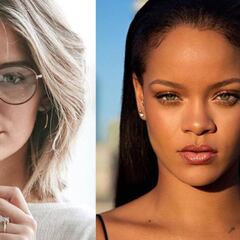 Laura Escanes, con Rihanna en Nueva York