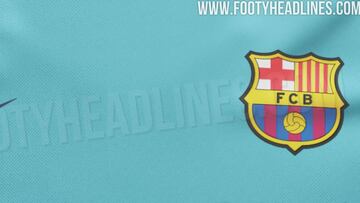 El color verdoso de la tercera equipación del Barcelona para la temporada 2019-2020.