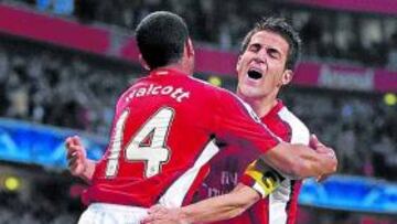 <b>EN SEMIFINALES. </b>Cesc tuvo una gran actuación ante el Villarreal.