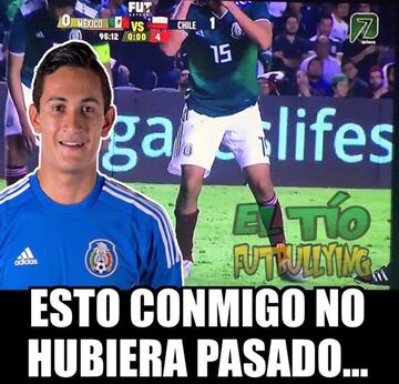 Los memes que se burlan de México tras caída ante Chile