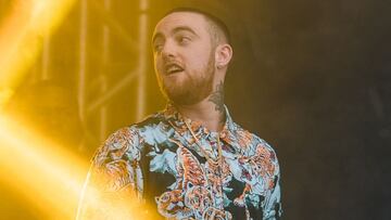 Mac Miller en el segundo d&iacute;a del Festival Lollapalooza Brasil en el Hip&oacute;dromo de Interlagos el 24 de marzo de 2018 en Sao Paulo, Brasil.