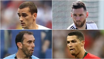 Griezmann v Messi, Ronaldo v Godin - A guide to last-16 ties