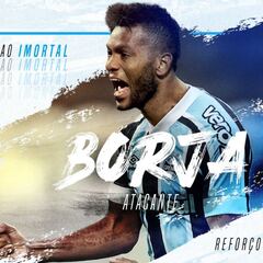 Miguel Ángel Borja, nuevo jugador de Gremio