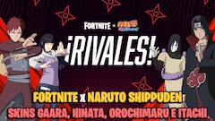Fortnite x Naruto: ¿cuándo salen en la tienda Gaara, Itachi, Hinata y Orochimaru?