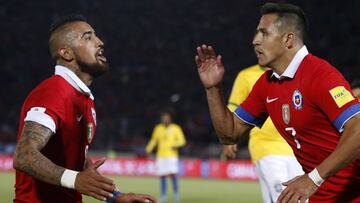 Alexis y Vidal acaparan los goles y asistencias en la Roja
