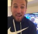 Harry Kane festeja el triunfo de su equipo en este video