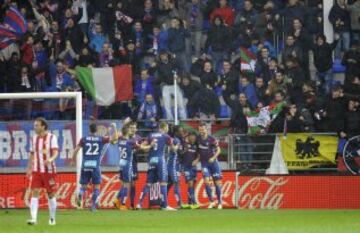 Eibar-Almería en imágenes