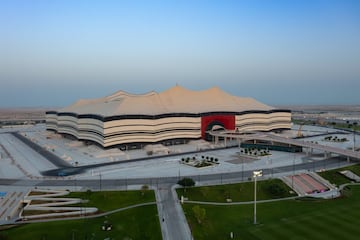 "El estadio toma su nombre de 'bayt al sha'ar', que son las tiendas de campaña utilizadas históricamente por los pueblos nómadas de Qatar y la región del Golfo", destacó la organización de la Copa del Mundo.