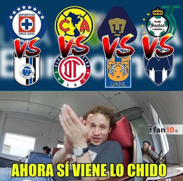 Los memes celebran la llegada de la liguilla del Apertura 2018