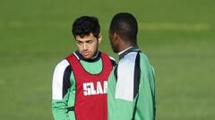 El Racing recupera a Diop y a Acosta para Pamplona