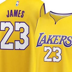 LeBron no cambiará de dorsal: llevará el '23' en los Lakers