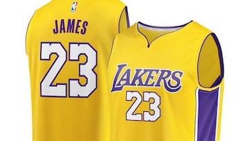 LeBron james llevar&aacute; en los Lakers el n&uacute;mero &#039;23&#039;.