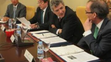 EN LAS ROZAS. Villar explicará sus planes en la Junta a muchos de los 64 directivos que acudirán.
