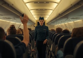 Una azafata de vuelo revela el error común que cometen muchos pasajeros tras embarcar: “Intentamos contrarrestarlo”
