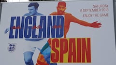 FA poster woes over England - Spain continue