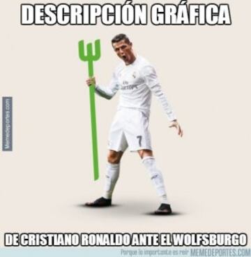 Los memes más divertidos del Real Madrid-Wolfsburgo de Champions