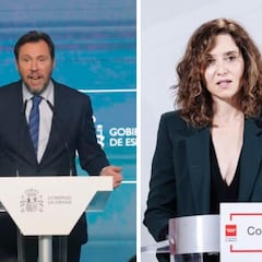 Pique entre Ayuso y Óscar Puente: “Céntrate en construir líneas de metro sin derribar casas”