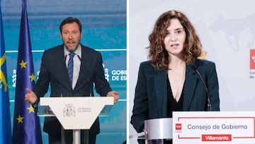 Pique entre Ayuso y Óscar Puente: “Céntrate en construir líneas de metro sin derribar casas”