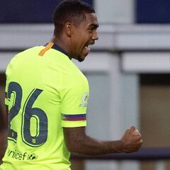 De guión de tragicomedia: Malcom se estrenó con el Barça... ¡contra el Roma!