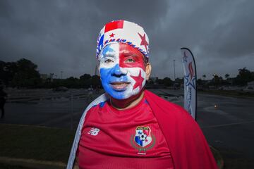 Así se vivió el ambiente en el Estadio Rommel Fernández para el duelo eliminatorio entre las selecciones de México y Panamá.