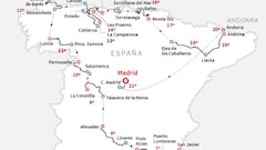 As adelanta el recorrido de la Vuelta a España 2018
