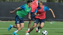 Pachuca ya entrenó en Emiratos Árabes Unidos