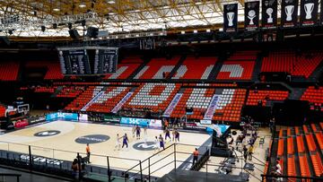 La Fonteta, en el Barcelona-Joventut.