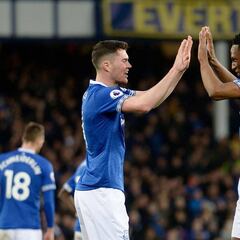 Michael Keane destaca evolución de Yerry Mina con el inglés