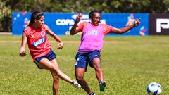 La Selección Colombia Femenina realizó su último entrenamiento en Villa Loyola antes de disputar la gran final de la Copa América Femenina ante Brasil.