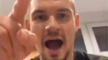 Dejan Lovren hace un v&iacute;deo en directo tras la victoria de Croacia ante Esp&ntilde;a en la Liga de Naciones.